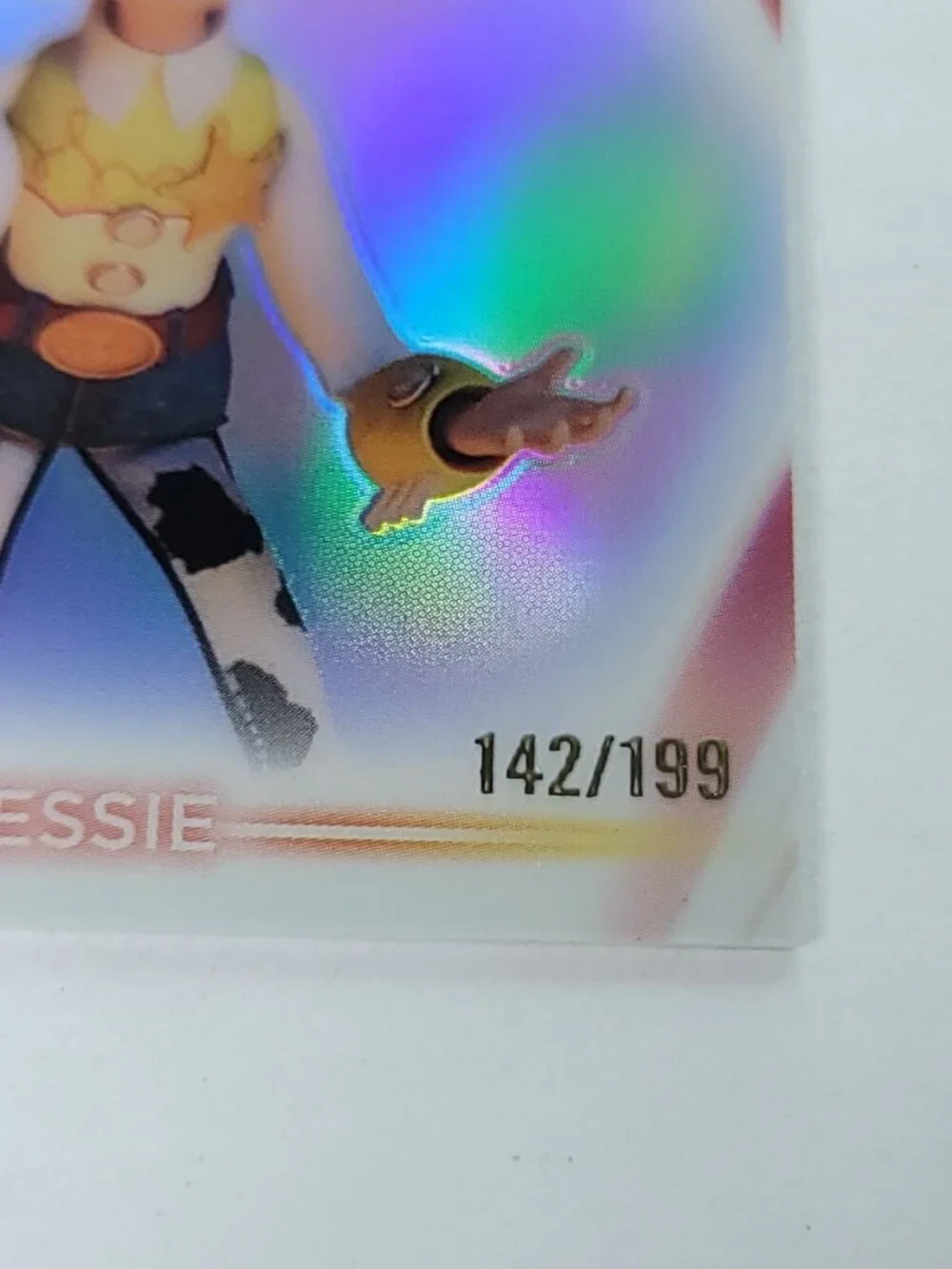 Jessie Topps 2026 Disney Neon Holo Chrome Refractor Limited 142/199 CNE
